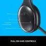 Logitech H800 Bluetooth Wireless Headset with Mic for PC, Tablets and Smartphones - Black