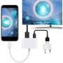 [Apple MFi Certified] Lightning to HDMI, 1080P Lightning to Digital AV Audio Adapter, 4K HDMI Sync Screen Converter with Charging Port for iPhone, iPad, iPod on HD TV/Monitor/Projector [Must Be Power]
