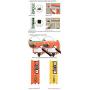 Industrial Crane Wireless Remote Control F21-2S AC/DC18V-65V Hoist with Single Speed Button (1 Transmitter + 1 Receiver)