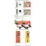 Industrial Crane Wireless Remote Control F21-2S AC/DC18V-65V Hoist with Single Speed Button (1 Transmitter + 1 Receiver)