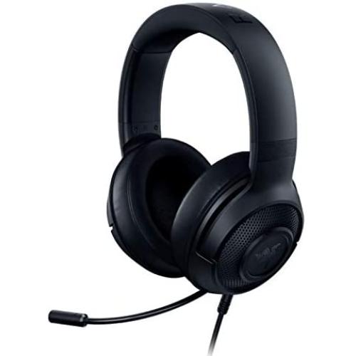 Razer Kraken X Ultralight Gaming Headset: 7.1 Surround Sound - Lightweight Aluminum Frame - Bendable Cardioid Microphone - PC, PS4, PS5, Switch, Xbox One, Xbox Series X & S, Mobile - Black