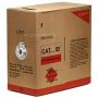 Monoprice Cat5e Ethernet Bulk Cable - Network Internet Cord - Solid, 350Mhz, UTP, CMR, Riser Rated, Pure Bare Copper Wire, 24AWG, 1000ft, Gray - 100877