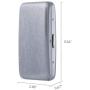 RFID Blocking Credit Card Holder/Protector - Best Metal/Stainless Steel Travel Wallet/Case for Men & Women