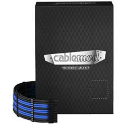 CableMod PRO ModMesh C-Series RM (Black Label) / RMi / RMX Cable Kit - Black / Blue