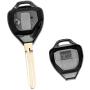 VOFONO New Entry Remote Key Fob Fit for Toyota Rav4 2006-2010/Scion XB 2008-2013 Vehicles That Use HYQ12BBY with 4D67 Chip (2 Pack)