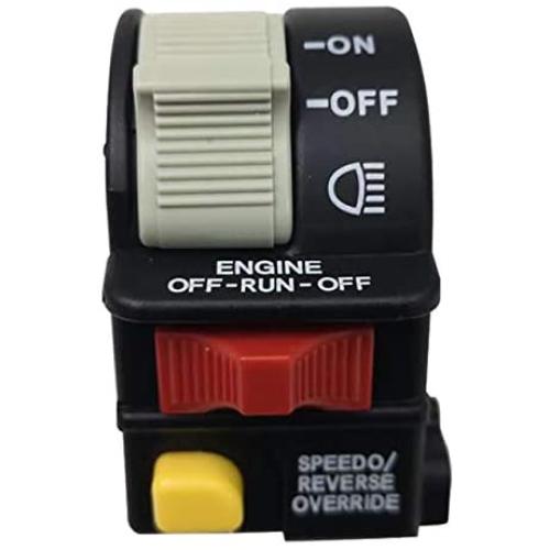 M MATI 4011655 4011516 Left Handlebar Headlight On Off Switch Assembly for Polaris Hawkeye 300 Scrambler 500 Sportsman 300 400 850 XP 1000 Trail Blazer 330 Trail Boss 330