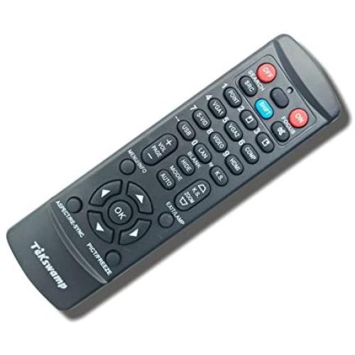 TeKswamp Video Projector Remote Control for Mitsubishi WD3300U