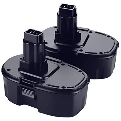 2Packs 18V 4000mAh High Capacity Replacement Battery Compatible with 18V Battery DC9096 DC9098 DC9099 Cordless Drill