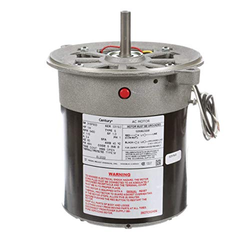 Oil Burner Motor, 1/4 HP, 3450, 115 V, 48N