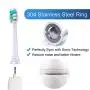 Replacement Toothbrush Heads Compatible with Philips Sonicare Electric Toothbrush. 12 Pack. 6er White and 6er Black.