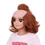 Honcloud Short Curly Blad Clown Wig Halloween Cospaly Costume (kid)