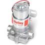NEW HOLLEY 97 GPH RED ELECTRIC FUEL PUMP WITH BRACKET,STREET & STRIP CARBURETED APPLICATION,COMPATIBLE WITH GASOLINE ONLY