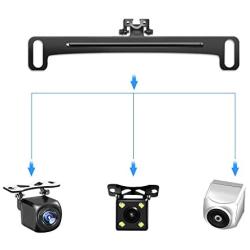 Universal Car Rear View Camera License Plate Bracket,Dash Cam Mirror Camera Kit Accessories Rearview Camera Mount, Only Installation Holder for Backup Camera Reverse Camera