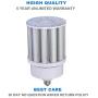 80W LED Corn Light Bulb Medium Base E26 & Mogul Base E39 LED Bulbs, 10000 Lumens (400W-600W Equivalent), 5000K Daylight Metal Halide Replacement for Outdoor Indoor Area Lighting HID/CFL/HPS