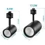 LEONLITE LED Track Head Lighting, 17.5W(85W Eqv.), 38° Beam Angle, H-Type Integrated Track Light, 4000K Cool White, Pack of 4