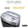 Fellowes Powershred W11C, 11-Sheet Cross-cut Paper and Credit Card Shredder with Safety Lock