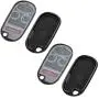 Key Fob Shell Case for Honda Accord/Acura TL 1998 1999 2000 2001 2002 (KOBUTAH2T), Set of 2