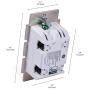 GE Enbrighten Z-Wave Plus Smart Touch Panel Dimmer Switch, Smooth Seamless Dimming, In-Wall, Includes White and Lt. Almond Paddle, Zwave Hub Required, Works with SmartThings, Wink, Alexa, 14289