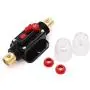40A Audio Inline Circuit Breaker Reset Fuse Holder 12V-24V DC with Manual Reset and Installation Screws for Car Audio, Stereo Switch and Solar Inverter System