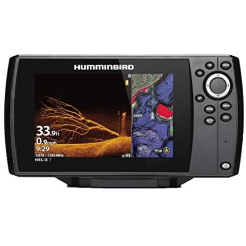 Humminbird 410940-1NAV HELIX 7 CHIRP MDI (MEGA Down Imaging) GPS G3 NAV Fish Finder, Black
