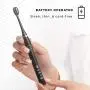 Gleem Electric Toothbrush, Battery Powered, Soft Bristles, Black