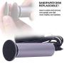 Electronic Foot File (Adjustable Speed) with 60pcs Replacement Sandpaper Disk, Powerful Electric Callus Remover Pedicure Tool for Men Women Dead Hard Dry Skin (Silver Gray)