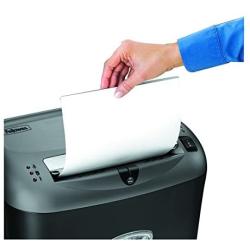 Fellowes Powershred 75Cs 12-Sheet Cross-Cut Paper and Credit Card Shredder with SafeSense Technology (4675701),Black