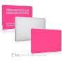 TOP CASE - Classic Series Rubberized Hard Case Compatible MacBook 12'' Retina Display Model A1534 (Release 2015) - Hot Pink