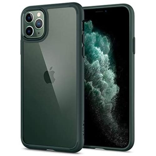 Spigen Ultra Hybrid Designed for iPhone 11 Pro Max Case (2019) - Midnight Green