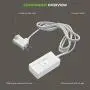 TOPGREENER Table-Top Plug in Dimmer for Table or Floor Lamps, Slide Control, works with Incandescent and Dimmable LED 360 Watt Bulbs Off at lowest dim, 6ft Cord, 120V 60Hz, TGTTDL300-W, White