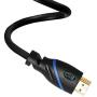 50ft (15.2M) High Speed HDMI Cable Male to Male with Ethernet Black (50 Feet/15.2 Meters) Supports 4K 30Hz, 3D, 1080p and Audio Return CNE59007