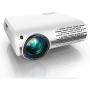 YABER Y30 Native 1080P Projector 7500L Full HD Video Projector 1920 x 1080, ±50° 4D Keystone Correction Support 4k & Zoom,LCD LED Home Theater Projector Compatible with Phone,PC,TV Box,PS4 (White)