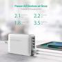 USB Charger RAVPower 60W 12A 6-Port Desktop USB Charging Station with iSmart Multiple Port, Compatible iPhone 12 Mini SE 11 Pro Max XS XR X iPad Pro Air Mini Galaxy S10 Note 10 Tablet (Grey White) USB Charger RAVPower 60W 12A 6-Port Desktop USB Charging Station with iSmart Multiple Port, Compatible iPhone 12 Mini SE 11 Pro Max XS XR X iPad Pro Air Mini Galaxy S10 Note 10 Tablet (Grey White)
