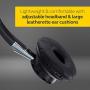 Jabra 2400 II USB DUO CC Wired Headset for Softphone with Noise Cancelling Microphone, Optimized for Unified Communication