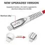 KINPS MFI Certified Lightning Cable 10FT, Upgrade iPhone Charger Cord Compatible with iPhone 12/11/XS Max/XS/XR/X/8 Plus/8/7 Plus/7/6S Plu/6Ss, iPad, (Red)