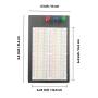 Eyoso Solderless Breadboard Protoboard 4 Bus Test Circuit Board Tie-point 1660 ZY-204