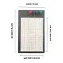 Eyoso Solderless Breadboard Protoboard 4 Bus Test Circuit Board Tie-point 1660 ZY-204