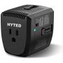 2000Watts Travel Adapter and Converter Combo Step Down Voltage 220V to 110V for Hair Dryer Steam Iron Laptop MacBook Cell Phone World Plug Power Adapter for US to UK Europe AU Over 150 Countries