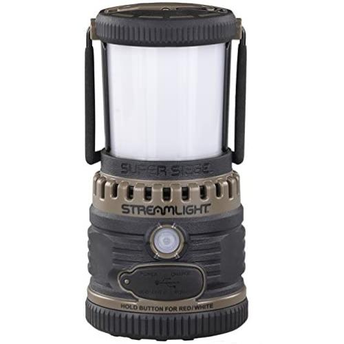 Streamlight 44947 Super Siege 120V AC, Rechargeable and Portable USB Charger, Coyote - 1,100 Lumen