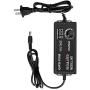 Universal AC/DC Switching Power Adapter, Adjustable Power Supply 100-240V AC to 9-24V 3A 50-60hz DC Converter with LED Voltage Display (9V-24V 3A)