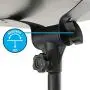 Plixio Adjustable Laptop Projector Stand - Portable Podium Tripod Mount, DJ Mixer Stand Up Desk Computer Stand Tray and Holder (27'' to 48'')