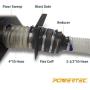 POWERTEC 70136 4-Inch to 2-1/2 Inch Cone Reducer