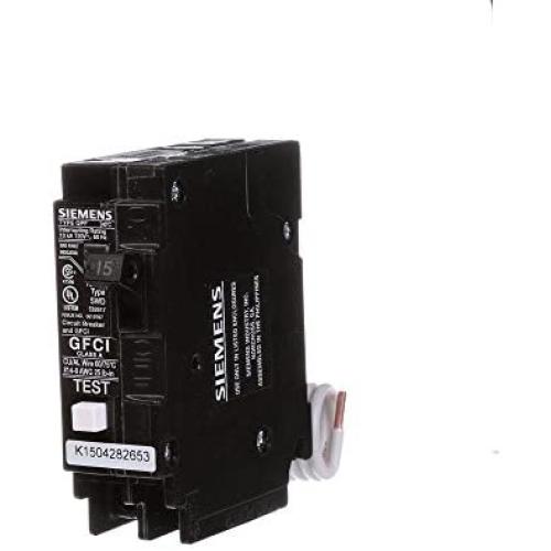 Siemens QF115P Ground Fault Circuit Interrupter Type QPF