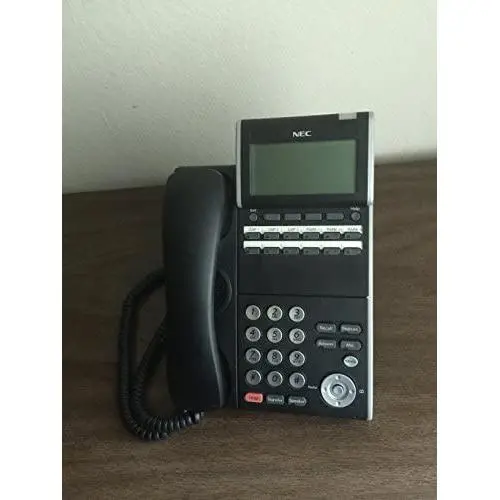 NEC DTL-12D-1 (BK) - DT330 - 12 Button Display Digital Phone Black Stock# 680002