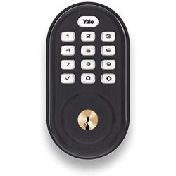 Yale Assure Lock with Zigbee - Smart Keypad Deadbolt - Works with Xfinity Home, Amazon Echo Show, Amazon Echo Plus and More - Bronze