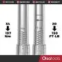 Olsa Tools Click Torque Wrench, 1/2-Inch Drive (20-150 ft-lb Torque Range) | Premium Precision Ratcheting Adjustable Torque Wrench | ±3% Torque Accuracy Clockwise | Professional Grade