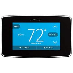 Emerson Sensi Touch Wi-Fi Smart Thermostat with Touchscreen Color Display, Works with Alexa, Energy Star Certified, C-wire Required, ST75