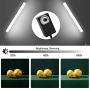 Yesker LED Video Light 2 Packs Dimmable Photography Studio Lighting Kit Color 5500K Adjustable Brightness with Tripod Stand for Camera Video Product Portrait Live Stream Shooting