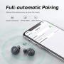 ENACFIRE E60 Wireless Earbuds Bluetooth 5.0 Earbuds AptX Deep Bass CVC Noise Cancellation IPX8 Waterproof Sport Wireless Headphones 48H Playtime with 