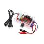 lm317 Power Supply Voltage Regulator kit DIY Electronic kit Set 110V to DC1.25-12V Voltmeter Welding Training